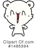 Polar Bear Clipart #1485994 by lineartestpilot