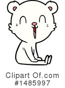 Polar Bear Clipart #1485997 by lineartestpilot
