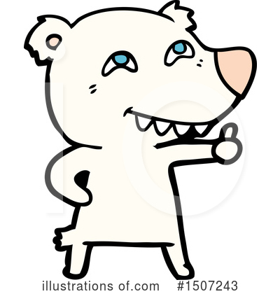 Royalty-Free (RF) Polar Bear Clipart Illustration by lineartestpilot - Stock Sample #1507243