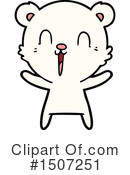 Polar Bear Clipart #1507251 by lineartestpilot