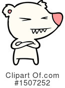 Polar Bear Clipart #1507252 by lineartestpilot