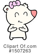 Polar Bear Clipart #1507263 by lineartestpilot