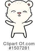 Polar Bear Clipart #1507281 by lineartestpilot