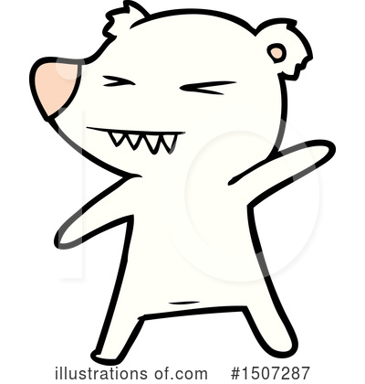 Royalty-Free (RF) Polar Bear Clipart Illustration by lineartestpilot - Stock Sample #1507287
