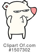 Polar Bear Clipart #1507302 by lineartestpilot
