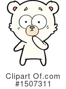 Polar Bear Clipart #1507311 by lineartestpilot