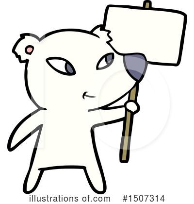 Royalty-Free (RF) Polar Bear Clipart Illustration by lineartestpilot - Stock Sample #1507314