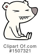 Polar Bear Clipart #1507321 by lineartestpilot