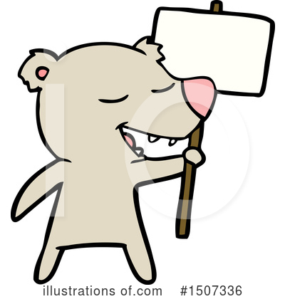 Royalty-Free (RF) Polar Bear Clipart Illustration by lineartestpilot - Stock Sample #1507336
