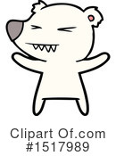 Polar Bear Clipart #1517989 by lineartestpilot