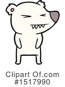 Polar Bear Clipart #1517990 by lineartestpilot