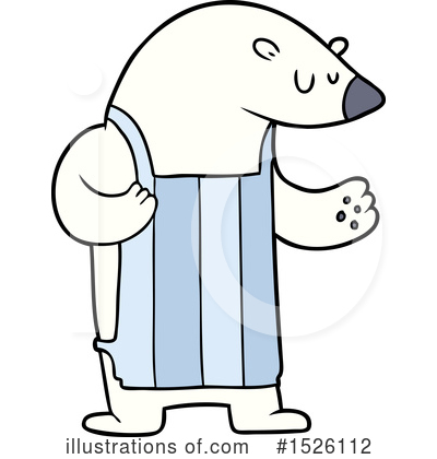Royalty-Free (RF) Polar Bear Clipart Illustration by lineartestpilot - Stock Sample #1526112
