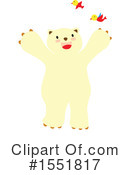 Polar Bear Clipart #1551817 by Cherie Reve
