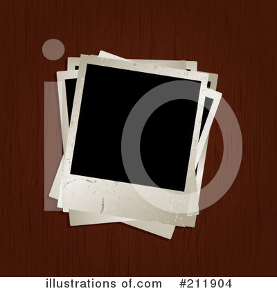 Royalty-Free (RF) Polaroid Clipart Illustration by KJ Pargeter - Stock Sample #211904