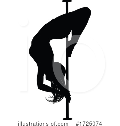 Royalty-Free (RF) Pole Dancer Clipart Illustration by AtStockIllustration - Stock Sample #1725074