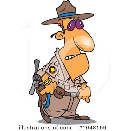 Police Man Clipart #1048166 by toonaday