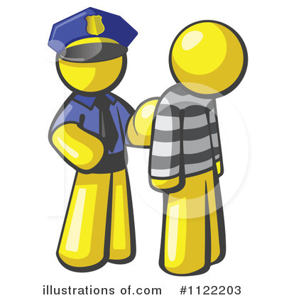 Prisoner Clipart #1122203 by Leo Blanchette