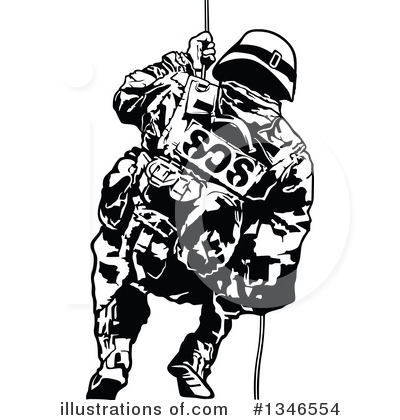 Royalty-Free (RF) Police Clipart Illustration by dero - Stock Sample #1346554