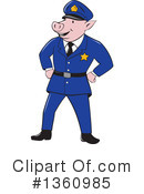 Police Clipart #1360985 by patrimonio