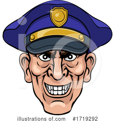 Royalty-Free (RF) Police Clipart Illustration by AtStockIllustration - Stock Sample #1719292