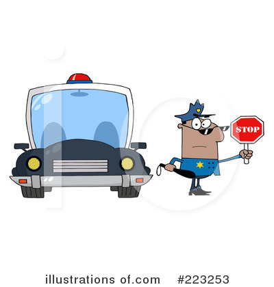 Police Man Clipart #223253 by Hit Toon