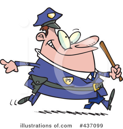 Police Officer Clipart #437099 by toonaday