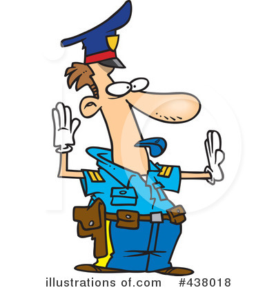 Police Officer Clipart #438018 by toonaday