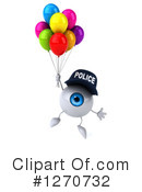 Police Eyeball Clipart #1270732 by Julos