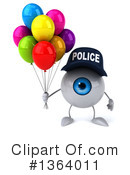 Police Eyeball Clipart #1364011 by Julos