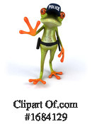 Police Frog Clipart #1684129 by Julos