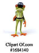 Police Frog Clipart #1684140 by Julos