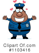 Police Man Clipart #1103416 by Cory Thoman