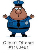 Police Man Clipart #1103421 by Cory Thoman