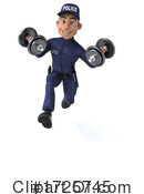 Police Man Clipart #1725745 by Julos