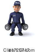 Police Man Clipart #1725747 by Julos