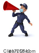Police Man Clipart #1725840 by Julos