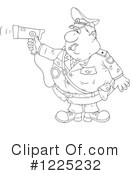 Police Officer Clipart #1225232 by Alex Bannykh