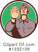 Police Officer Clipart #1332108 by patrimonio