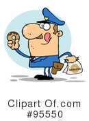 Police Officer Clipart #95550 by Hit Toon