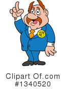 Politician Clipart #1340520 by LaffToon