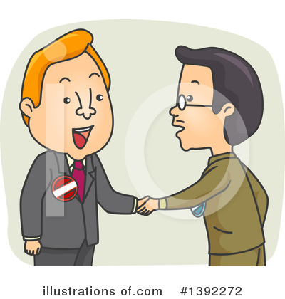Handshake Clipart #1392272 by BNP Design Studio