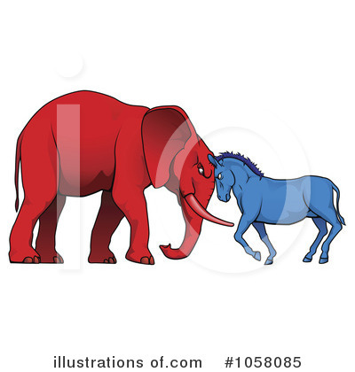 Elephant Clipart #1058085 by AtStockIllustration