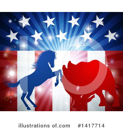 Politics Clipart #1417714 by AtStockIllustration