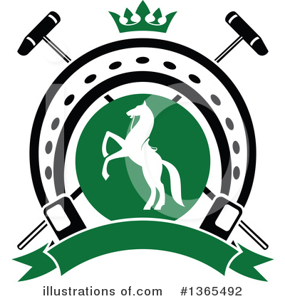 Equestrian Clipart #1365492 by Vector Tradition SM