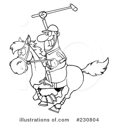 Royalty-Free (RF) Polo Clipart Illustration by Hit Toon - Stock Sample #230804