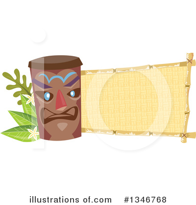 Royalty-Free (RF) Polynesian Clipart Illustration by BNP Design Studio - Stock Sample #1346768