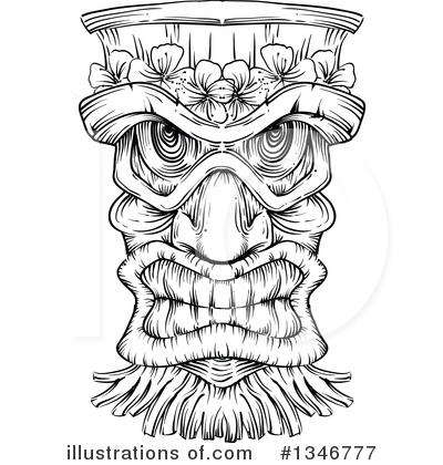 Royalty-Free (RF) Polynesian Clipart Illustration by BNP Design Studio - Stock Sample #1346777