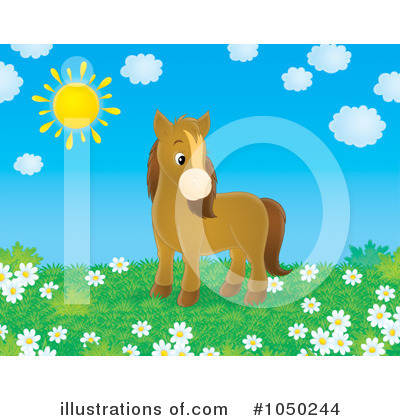 Royalty-Free (RF) Pony Clipart Illustration by Alex Bannykh - Stock Sample #1050244
