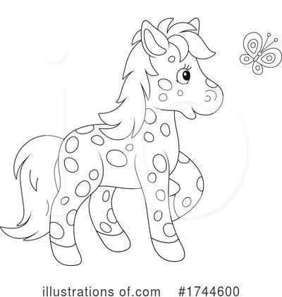 Royalty-Free (RF) Pony Clipart Illustration by Alex Bannykh - Stock Sample #1744600