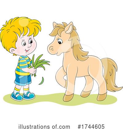 Royalty-Free (RF) Pony Clipart Illustration by Alex Bannykh - Stock Sample #1744605